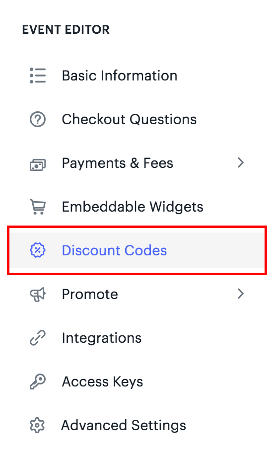 Create and manage discount codes Universe Help Center